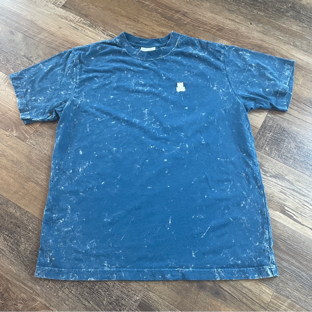 Teddy Fresh blue splatter tshirt Medium